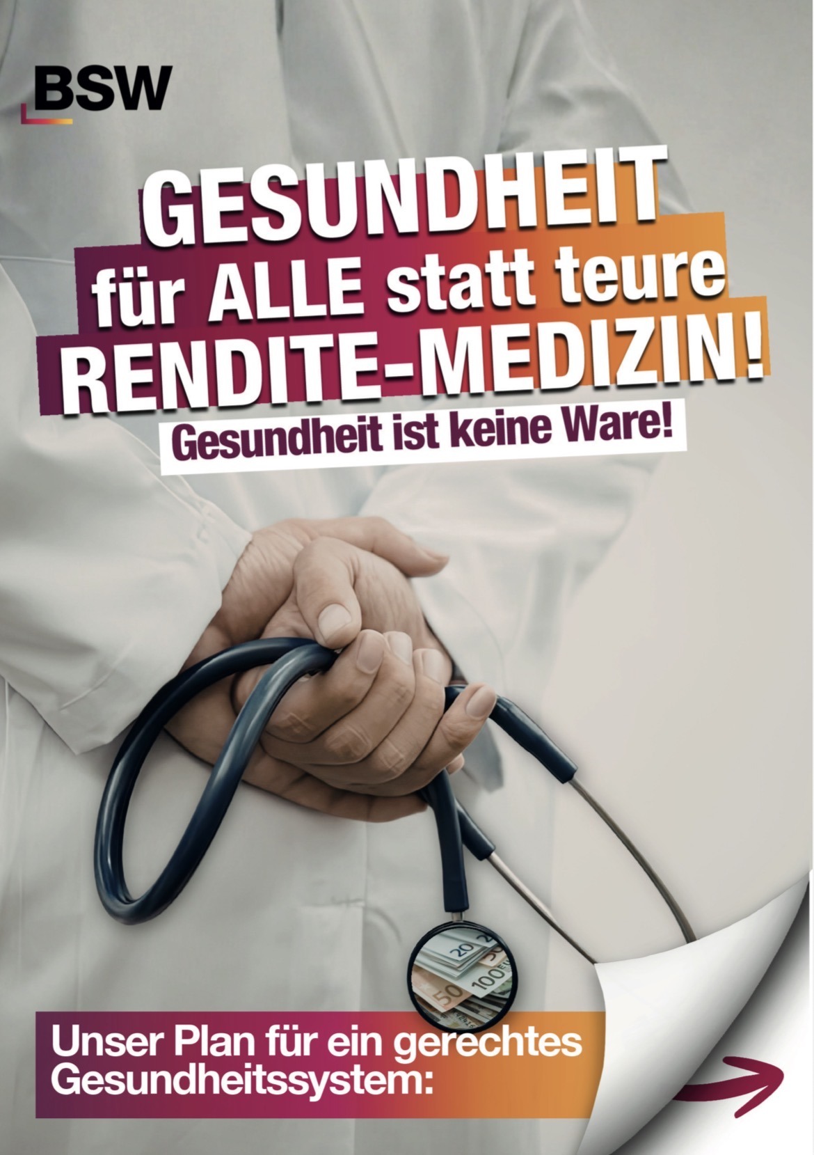 Gesundheitspolitik: Der Mensch muss wieder im Mittelpunkt stehen